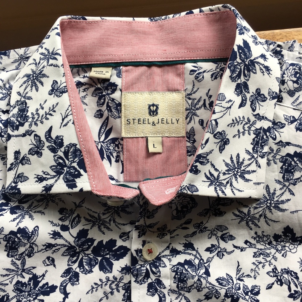 Steel & Jelly Floral Shirt